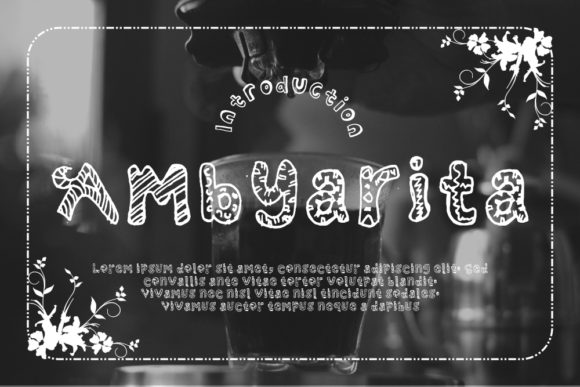 Ambyarita: A Friendly Font for Business