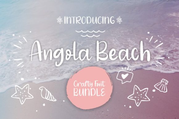 Angola Beach Font for Creative Marketing