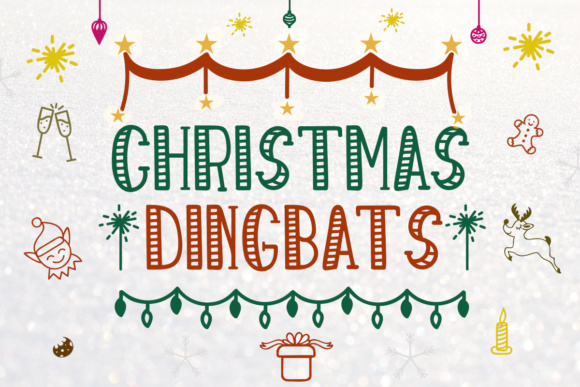 Christmas Dingbats Font Review