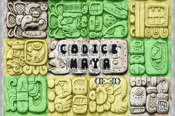 Codice Maya: A Decorative Typeface for Creative Expression