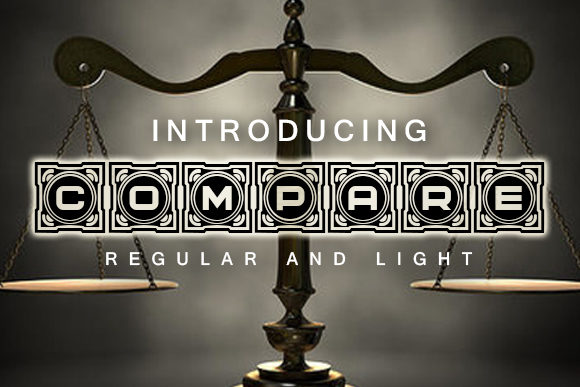 Compare: A Unique Font for Creative Projects