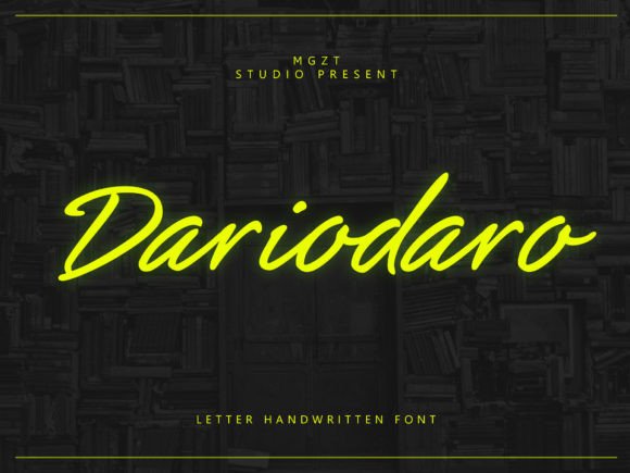 Dariodaro: A Playful Font for Creative Campaigns
