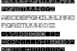 Dice Font: A Creative Twist