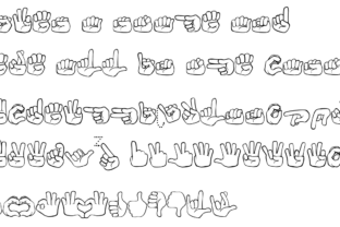 Fingerspelling: A Creative Font for Branding