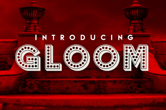 Gloom: A Neon-Style Font for Creative Campaigns