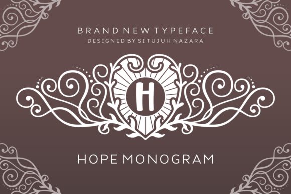 Hope Monogram Font