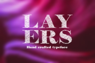 Layers: A Font That Builds Visual Depth