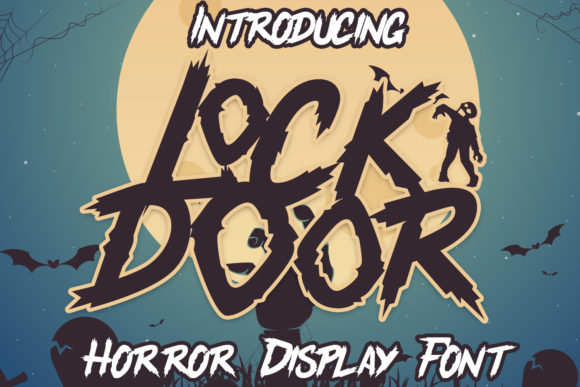 Lockdoor: A Halloween Font for Bold Campaigns