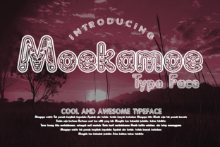 Moekamoe: A Unique Typeface for Creative Design