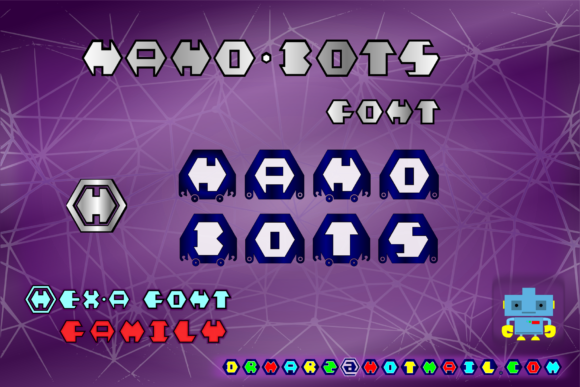 Nano Bots Font: A Unique Typographic Statement