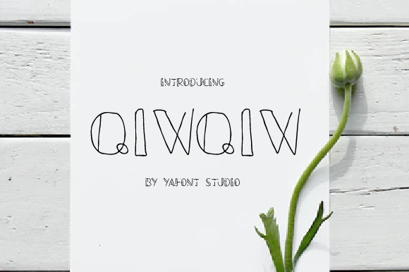 Qiwqiw: A Handwritten Font for Clear Campaigns