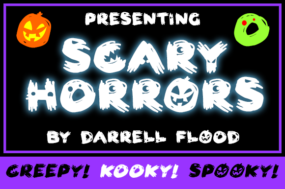 Scary Horrors Font for Creative Projects