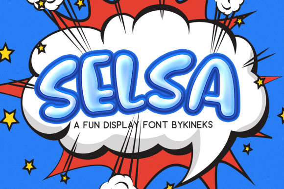 Selsa: A Joyful Handwritten Font