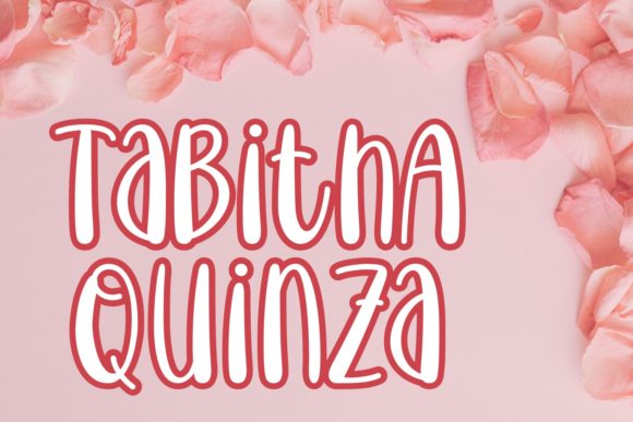Tabitha Quinza: A Stylish Decorative Font