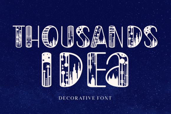Thousands Idea Font Review