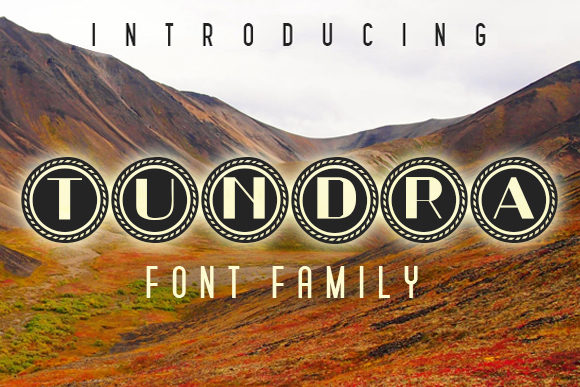 Tundra: A Bold Display Font