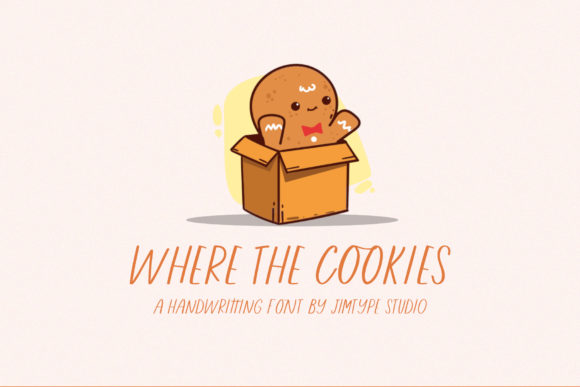 Where the Cookies Font