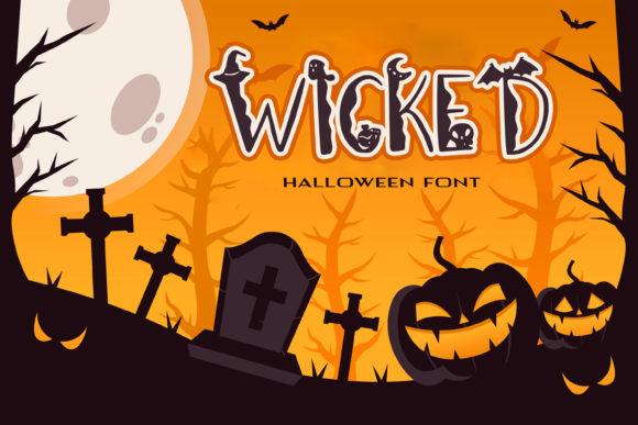 Wicked Graveyard Font for Halloween Campaigns