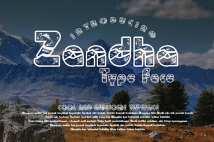 Zandha: A Unique Font for Business Branding